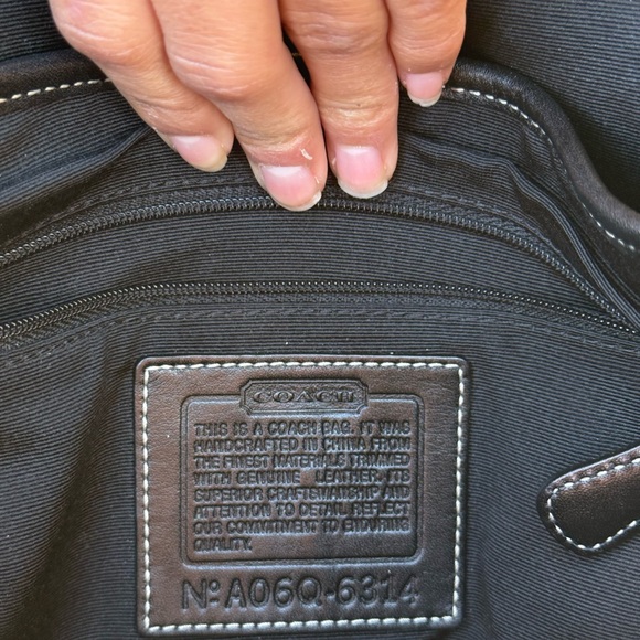 PENDING Black Coach vintage braided soho bag - Picture 5 of 7